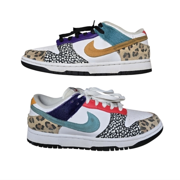 Nike Shoes - Nike Wmns Dunk Low SE 'Safari Mix' Low-top Women Sz 7.5 DN3866-100